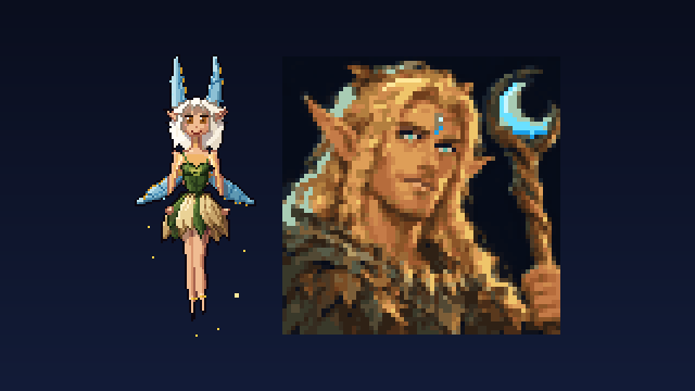 The Pixie and the Druid